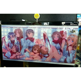 ﻿แผ่นรองเล่นการ์ด Bushiroad Rubber Mat Collection - Dengeki Bunko Sword Art Online "Fuyu no Seiiki"