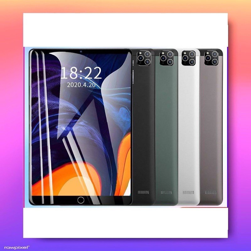 New Tablet 2020 หน้าจอกว้าง 10.5นิ้ว ภาษาไทย RAM 4Gแท้ ระบบปฏิบัติการAndroid 8.0 รองรับการเรียนผ่านออนไลน์ Rom 256 GB