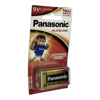 ถ่าน Panasonic Alkaline 9V จำนวน 4 ก้อน