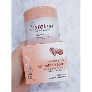 ครีมรกแระ Careline Placenta Cream คอลลาเจน 100ml. แท้ค่ะ