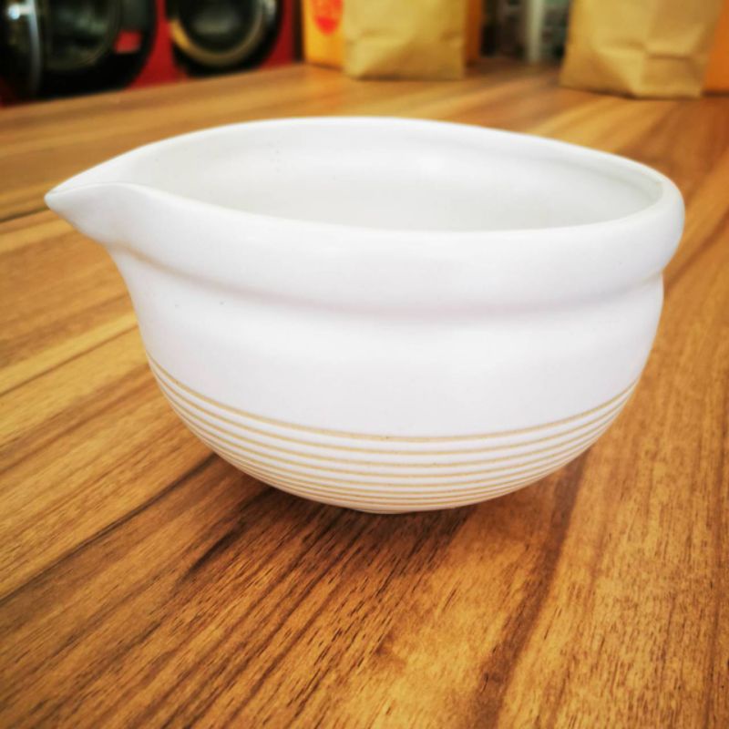 JJ ถ้วยชงชาเขียวปากริน (Chawan) #เลือกสี พร้อมส่งจากไทย ถ้วยตีชาเขียว อุปกรณ์ชงชา​ ถ้วยชงชามัทฉะ