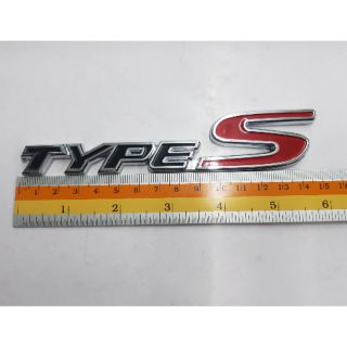 Logo Type-S ของรถ Honda