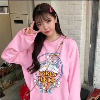 🧸 เสื้อแขนยาว ลายการ์ตูน 🧸