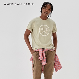 American Eagle Super Soft Graphic T-Shirt เสื้อยืด ผู้ชาย กราฟฟิค (EMTS 017-2359-309)