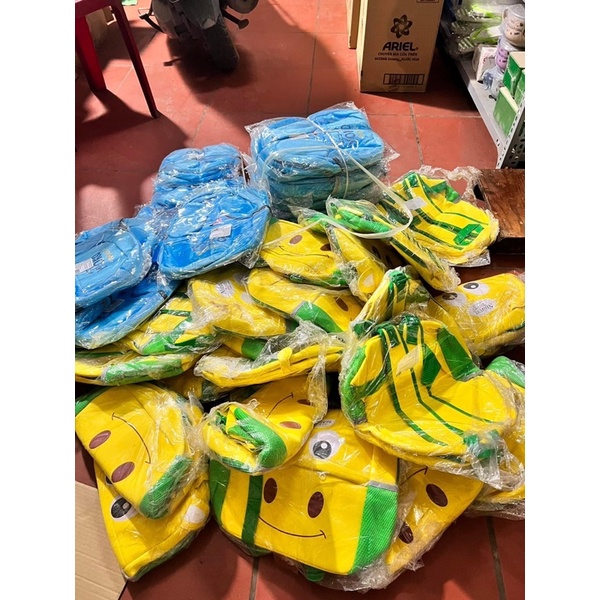 กระเป๋าเป้เด็ก Nutren Junior สีเหลืองสุดน่ารัก - ผลิตภัณฑ์นม Nutren Junio