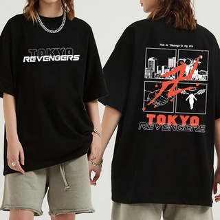 2021 อะนิเมะญี่ปุ่นสุดฮอต Tokyo Revengers เสื้อยืดอะนิเมะเสื้อยืดแขนสั้น Unisex Tops Tshirt ชาย QV$