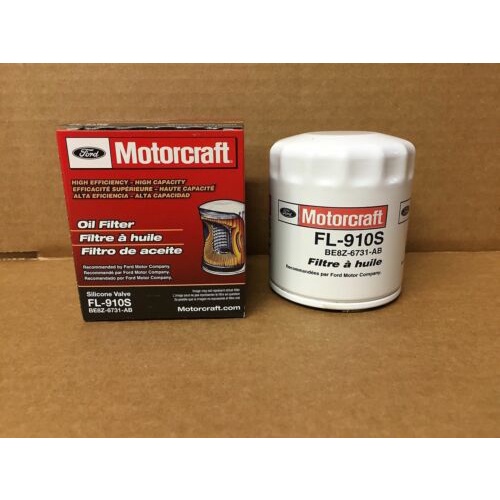 OEM FORD MOTORCRAFT กรองน้ํามันเครื่อง BE8Z-6731-AB FL-910S FIESTA MUSTANG MONDOE FOCUS KUGA