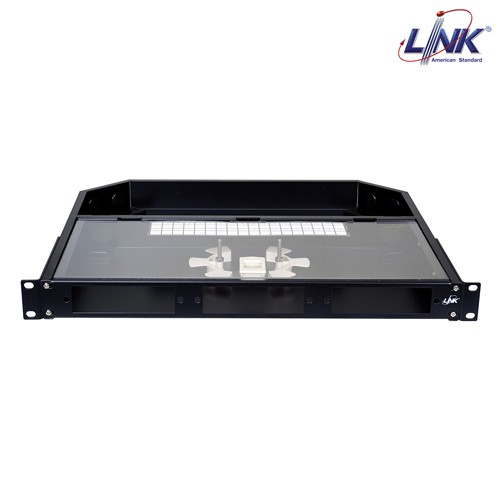 LINK UF-2013A Fiber Optic Distribution Unit (FDU) 6-36F (3 Snap-In) Rack Mount Drawer (1U), Unload