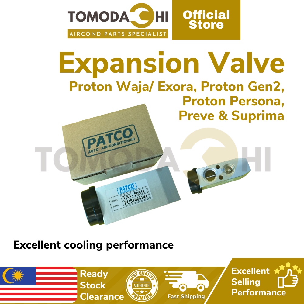 วาล์วขยาย, Proton Waja, Proton Exora, Proton Gen2, Proton Persona & Proton Preve, ระบบ Patco