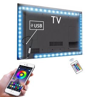 สายไฟนีออน Led 5v Usb 1 เมตร 2 เมตร 3 เมตร 4 เมตร 5 เมตร สําหรับตกแต่งพื้นหลังทีวี Hdtv