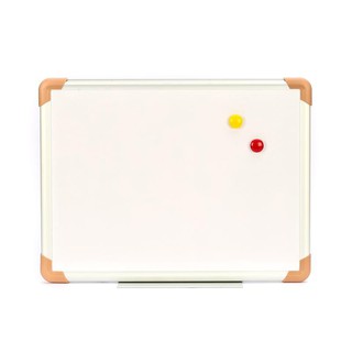 กระดานไวท์บอร์ดแม่เหล็กขอบอลูฯ 30x40ซม. เท็กซ์ 718 White board with aluminum edge 30x40 cm. Tex 718