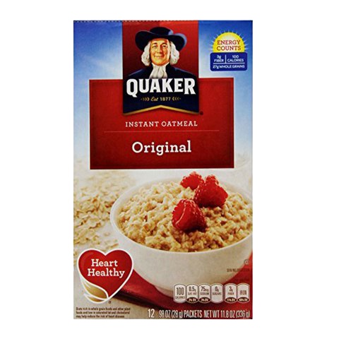 Instant Oatmeal Original Quaker 336 g