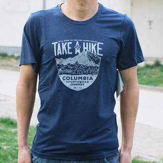 ใหม่ Columbia เสื้อยืดคอกลม แขนสั้น แบบแห้งเร็ว ระบายอากาศ สําหรับผู้ชาย AE0174