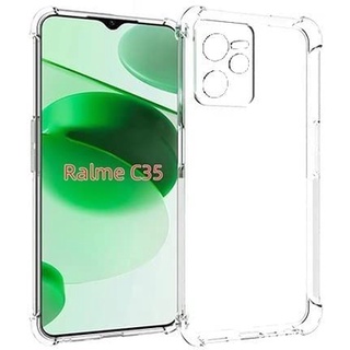 เคสใสนิ่มกันกระแทก  Realme C35