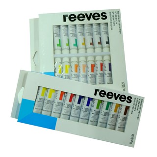 สีน้ำชุด 12/18 สี 10ml ตรา Reeves Water Colours Set