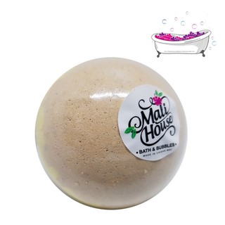 Bath Bomb Bubble ระเบิดอาบน้ำ สำหรับแช่ในอ่าง กลิ่นฮันนี่ บันนี่ Honey Bunny,สีเหลือง 150g