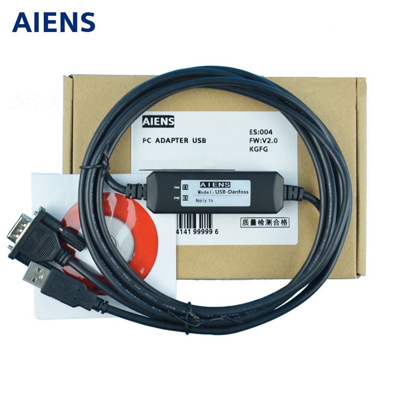 SZ เข้ากันได้กับพอร์ต usb Danfoss VLT2800 2900 สายลากจูงอินเวอร์เตอร์สายดาวน์โหลดข้อมูล