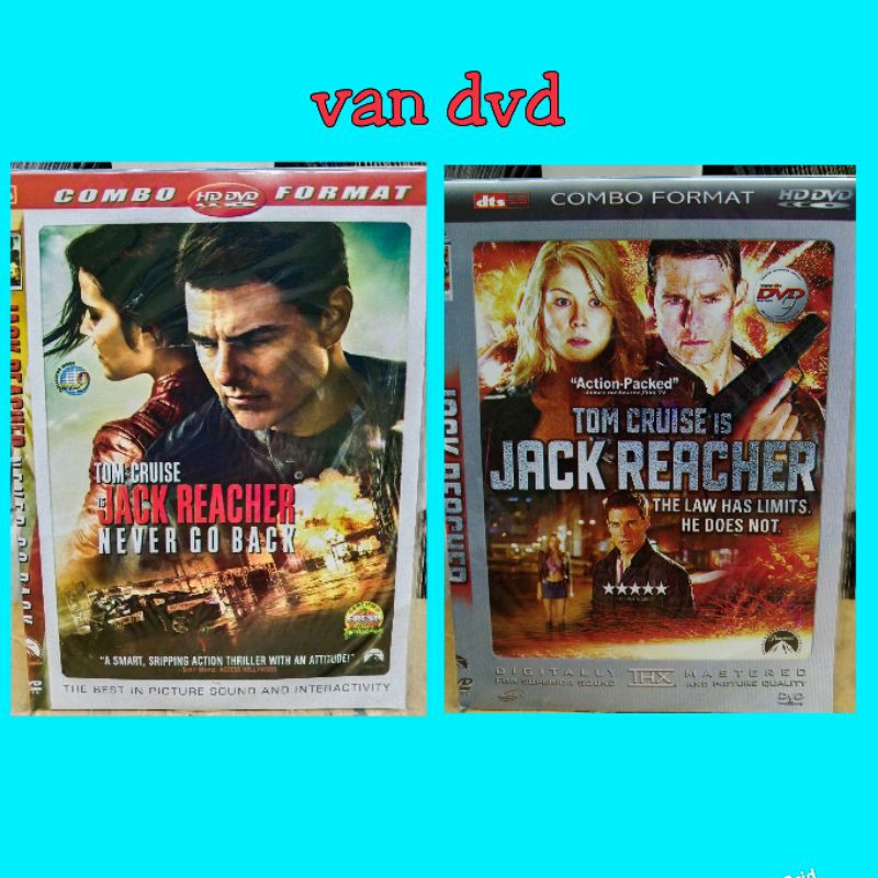 1 และ 2nd JACK REACHER ACTION Movie Cassette