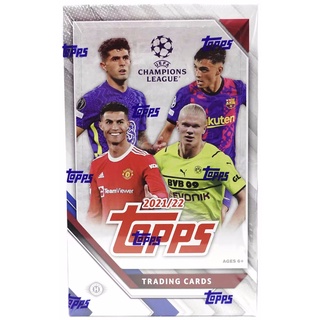 [พร้อมส่งฟรี] 2021-22 Topps UEFA Champions League UCL Collection Hobby Box