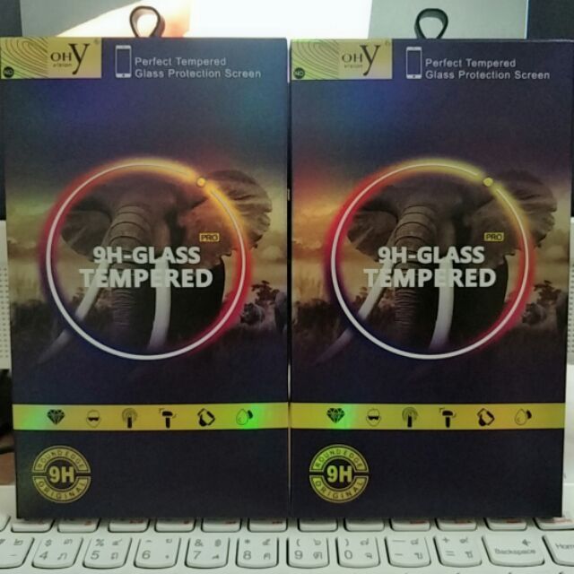 ฟิล์มกระจกเต็มจอ ขอบมลช้าง สำหรับ ไอโฟน 6 6Plus 7 7Plus 8 8Plus X XS Temperedglass #4