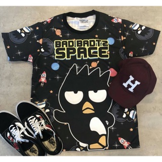 เสื้อ &amp; เดรส ผ้าดาวกระจายลาย Bad Badtz Space