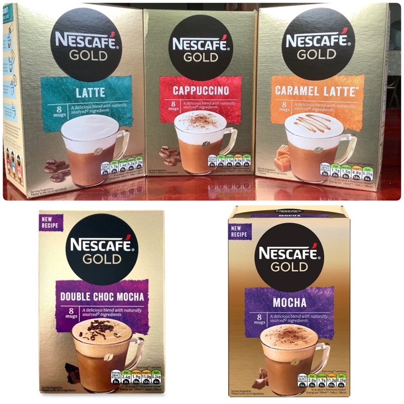 Nescafe Gold Instant Coffee 8 Sachets 124g Shopee Thailand