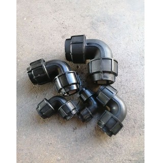 ข้องอสวมอัด 90°HDPE สำหรับท่อPE (Elbow) 63 -110 มม.