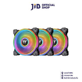 THERMALTAKE CASE FAN (พัดลมเคส)  RIING QUAD 12 RGB RADIATOR FAN TT PERMIUM EDITION 3FAN PACK