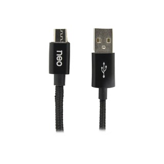 สายชาร์จ Micro USB ดำ นีโอ NEO235/Neo black neo235 micro usb charging cable