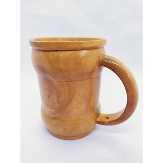 SALE!!! แก้วมัคไม้มงคล แก้วมัคไม้กันเกรา จากไม้กันเกรา ขนาด 3.5" | Kankrao Wooden Mug Size 3.5"