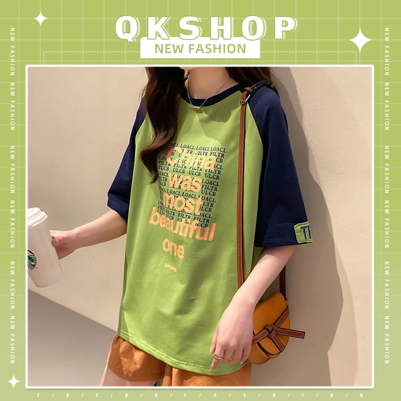 QKshop มันกรุบอยู่ในใจ 💕🎉 เสื้อยืดแฟชั่นผ้านิ่มๆ งานสกรีนสวยๆ🌼🍭 คอลฯใหม่ล่าสุด💯 ไม่อยากให้พลาดเลยหญิง ต้องจัดนะจ๊ะ🔥🔥
