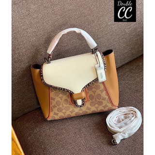 (แท้ 💯%‼ Factory) COACH COURIER CARRYALL 23