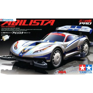 โมเดลรถรางทามิย่า 1/32 Tamiya Mini 4WD TA18639 Abilista (MA Chassis)