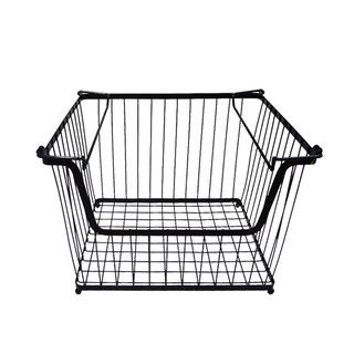 ตะกร้าเหลี่ยม BLACKY SB002 ตะกร้าใส่ของในครัว KITCHEN BASKET SQUARE BLACKY SB002