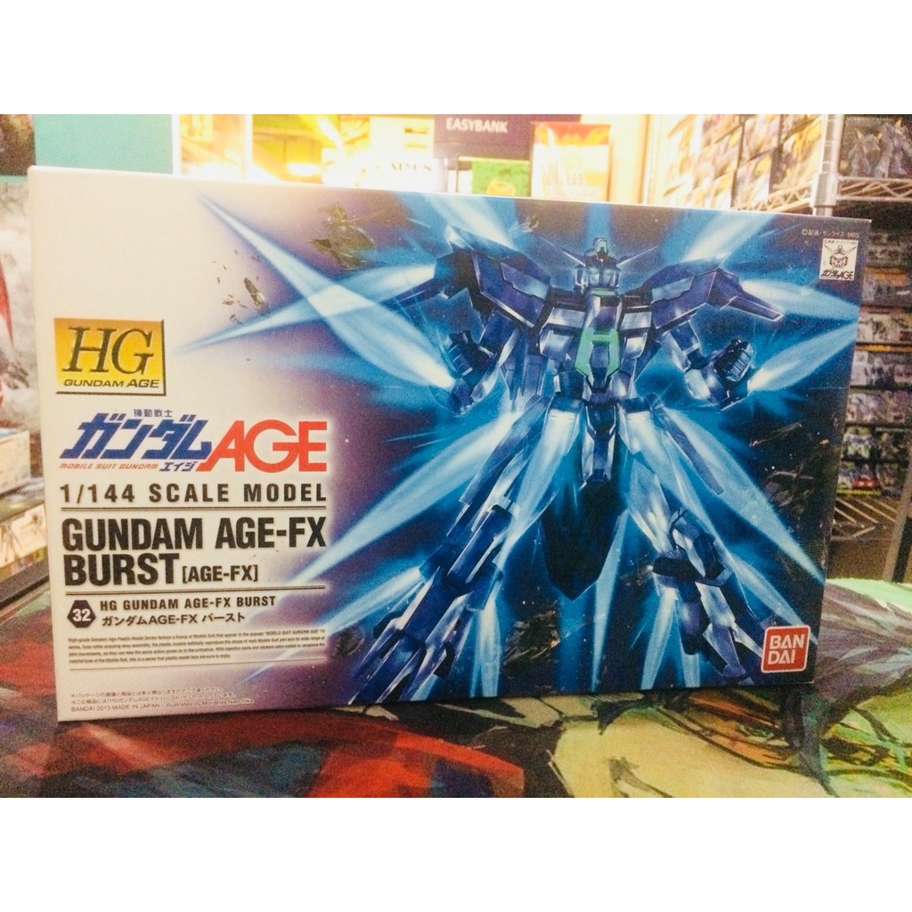 Hgage 1 144 Gundam Age Fx Burst Mega1 Shopee Thailand