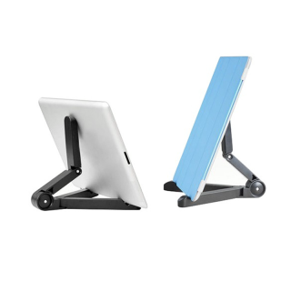 ขาตั้งไอแพด แท๊บเล็ต Stand Holder For iPad Tablet Smart Phone แบบพกพา พับได้ ปรับได้หลายระดับ สามารถตั้งได้พร้อม เคส