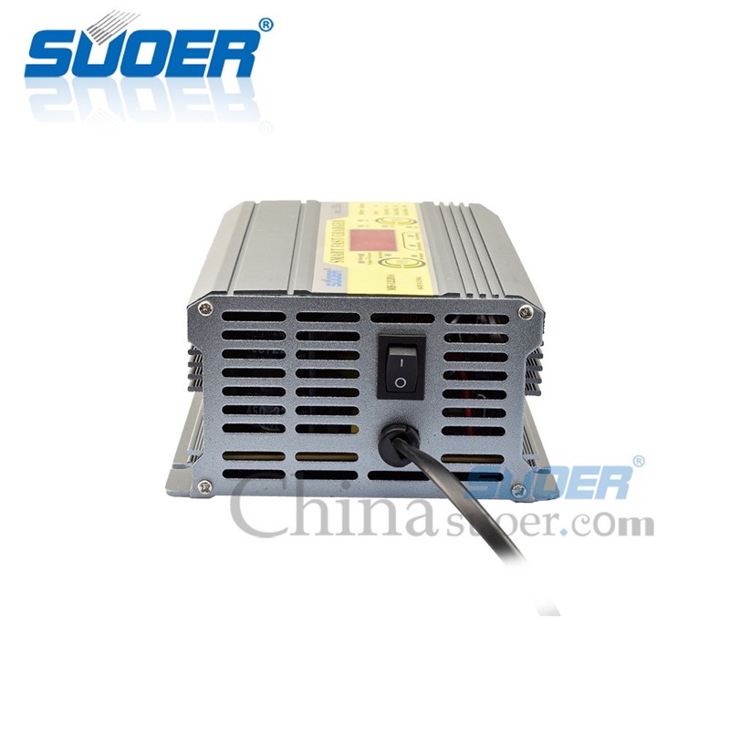 SUOER MH 1240A เครื่องชาร์จฟื้นฟูสลายซัลเฟตแบตเตอรี่กำลัง 40 แอมป์ มีโหมดจั๊มสตาร์ท เครื่องชาร์จแบตเตอรี่รถยนต์อัตโนมัติ - รูปที่ 2
