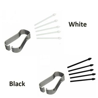 Ankndo 5Pcs สัมผัส สไตลัส ปากกา เคล็ด ลับ หัวปากกา For Samsung Galaxy Tab S6 lite S6/S7/S7+/S7 FE S8+ Note 10 20 Stylus Pen Tip (สำหรับปากกาต้นฉบับของ Samsung)