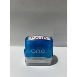 ตรายางหมึกในตัว PAID ONE