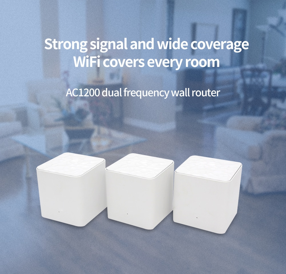 GW3 Mesh Wifi Router Wireless WiFi Repeater Whole Home System With ...