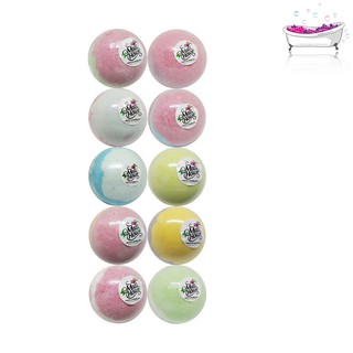 10 กลิ่นX150g Mali House  Bath Bombs Ball สบู่สปาสำหรับแช่ในอ่าง   MH-BB1001