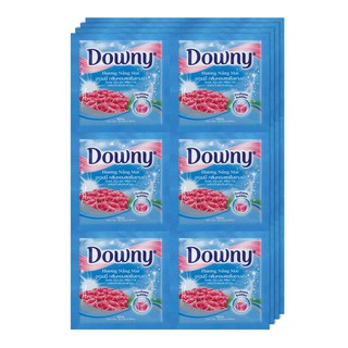 ดาวน์นี่ น้ำยาปรับผ้านุ่มแบบซอง ขนาด 22 มล. กล่องละ 24 ชิ้น. Downy fabric softener sachet size 22 ml. 24 pieces per box.