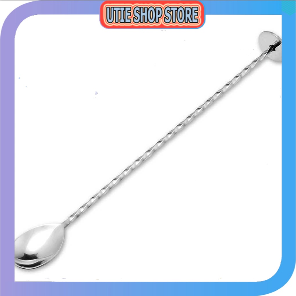 USS - TEAEGG ช้อนผสมค็อกเทล Bartender ช้อนกวน 22 ซม. - CDF-190805 - ร้านยูตี้