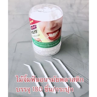 ไม้จิ้มฟันอนามัยพลาสติกโฮลี่ส์