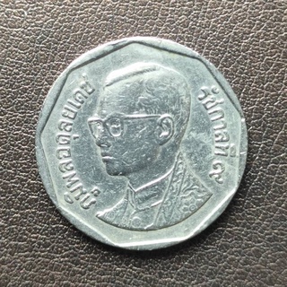 เหรียญหมุนเวียน 5 บาท ผ่านใช้งาน ปี พ.ศ. 2541 ตัวติดลำดับ 5