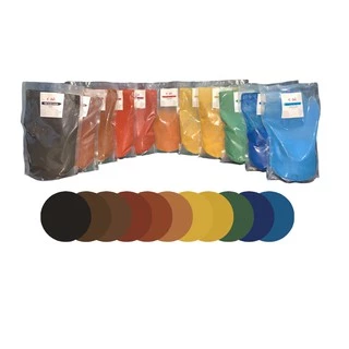 สีฝุ่น สีผง Pigment(ขาว,ฟ้า,น้ำเงิน,เขียว,เหลือง,ส้ม,แดง,น้ำตาล,ดำ,เขม่าดำ)หมึกพิมพ์,พลาสติก,ยาง,เท็กซ์ไทล์,สี ขนาด 500G