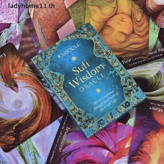 Onelady ไพ่ทาโรต์ Sufi Wisdom Oracle A 44 ใบ สําหรับงานปาร์ตี้