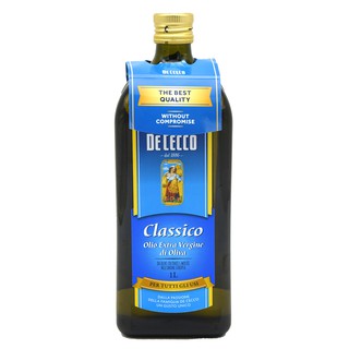 น้ำมันมะกอกบริสุทธิ์ - ดีเชคโก้, 1 ลิตรExtra Virgin Olive Oil Classico-De Cecco, 1 lt