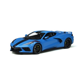 GT Spirit 1/18 : GT286 Chevrolet Corvette C8 Rapid Blue 2020