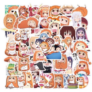 Himouto! 50 ชิ้น สติกเกอร์ PVC กันน้ํา ลายการ์ตูนอนิเมะ Umaru-chan (2)